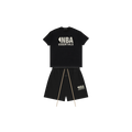 Komplet Krótki Fear of God Essentials NBA Black