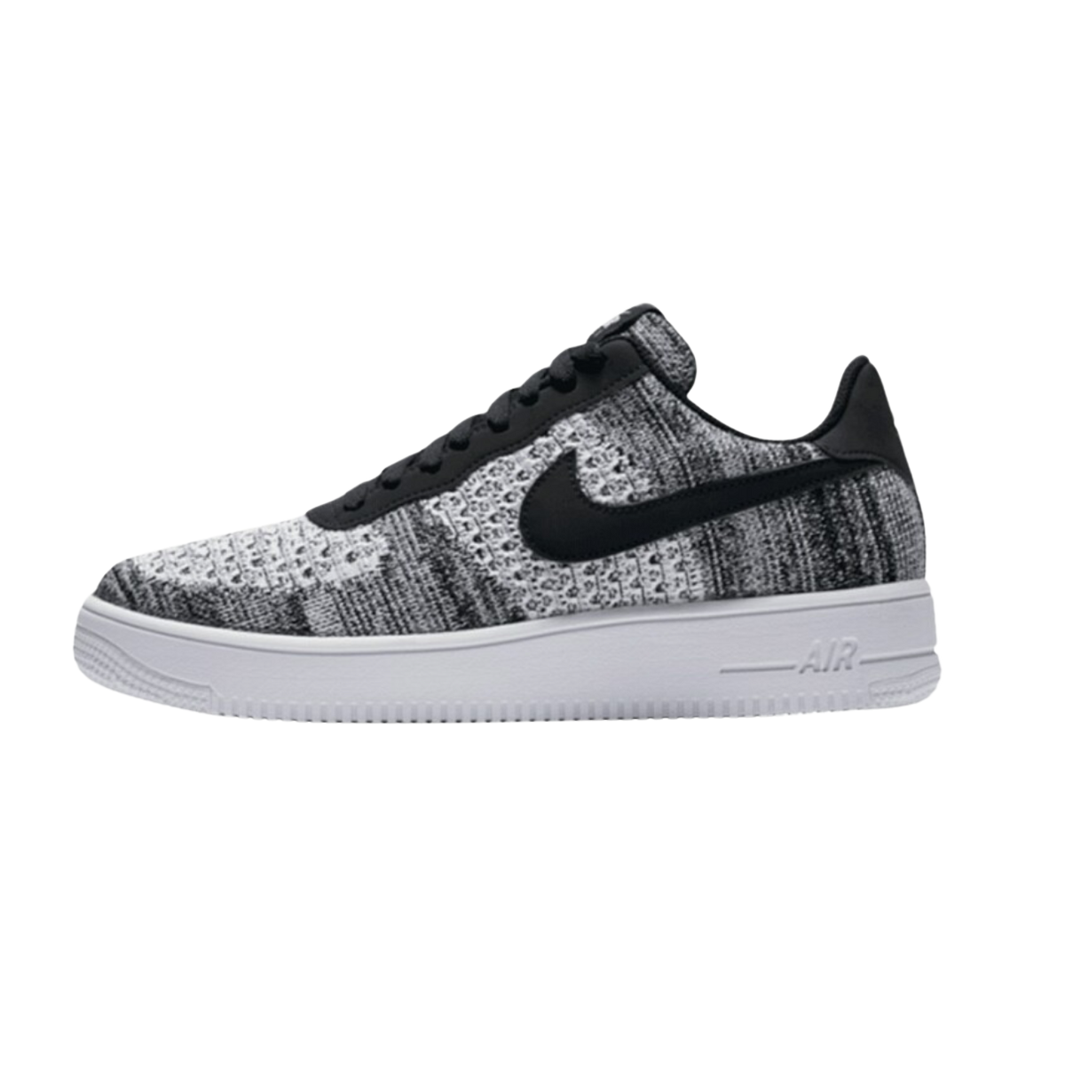 Nike Air Force 1 Flyknit 2.0 Black Pure Platinum