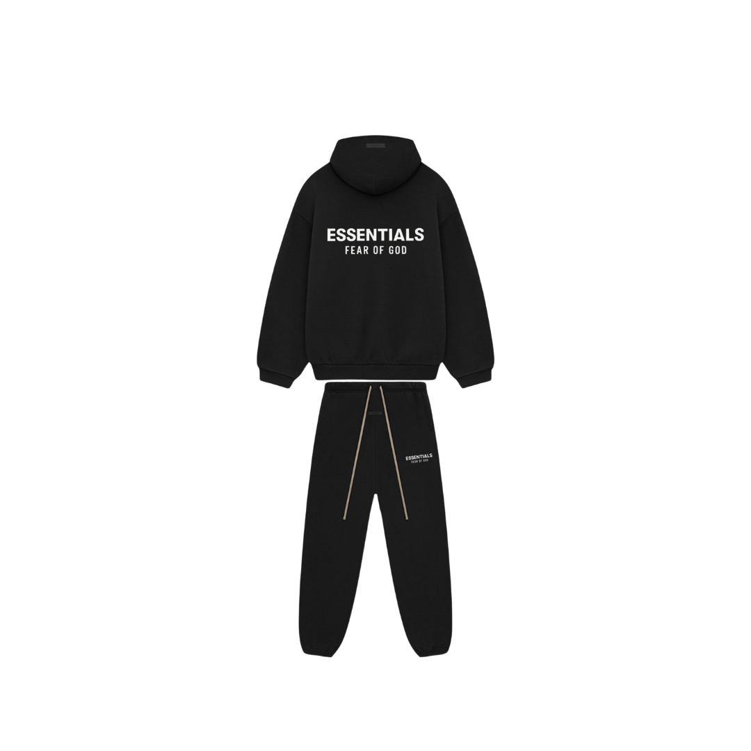 Komplet Długi Fear of God Essentials Black FW24