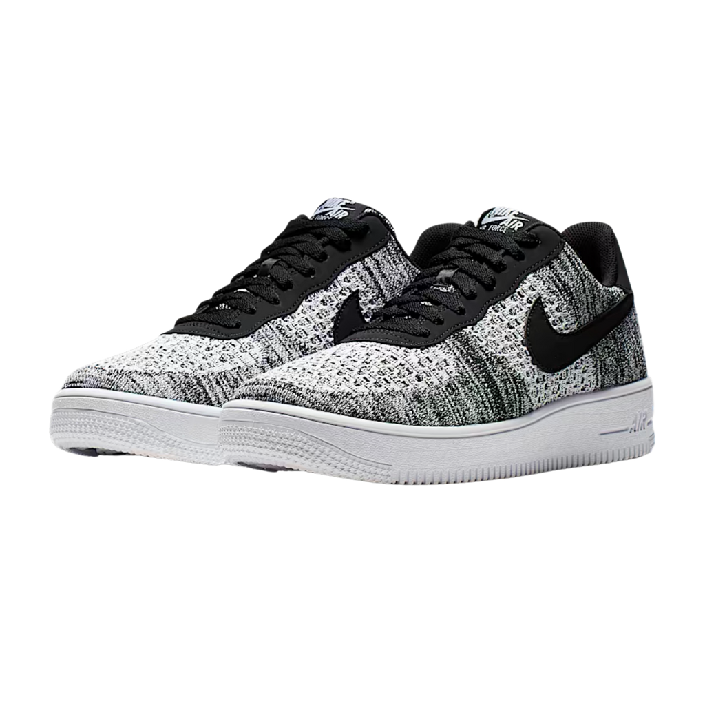 Nike Air Force 1 Flyknit 2.0 Black Pure Platinum