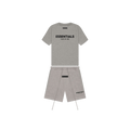 Komplet Krótki Fear of God Essentials Dark Oatmeal