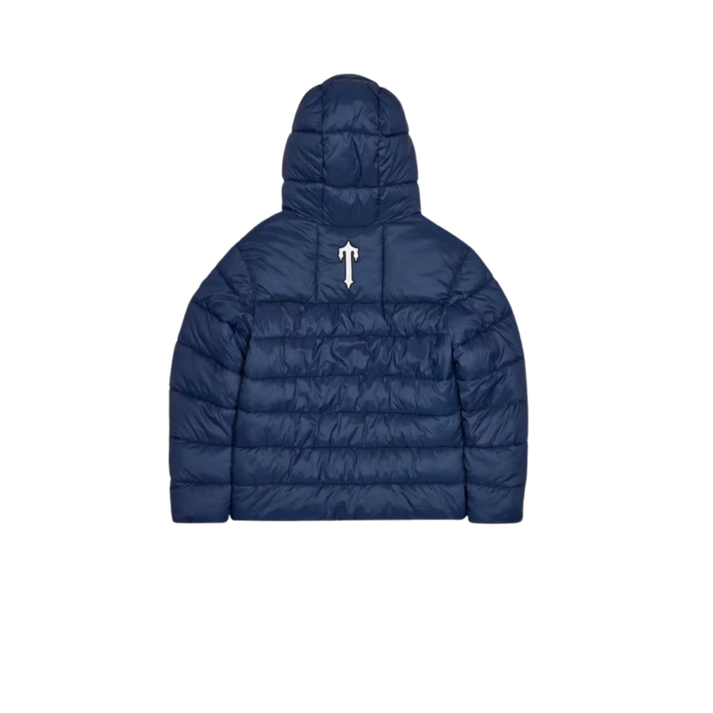 Kurtka Zimowa Trapstar It’s Secret Hooded Puffer – Navy Blue