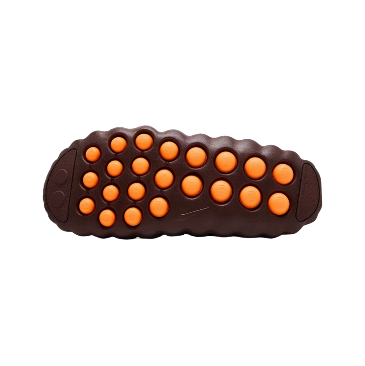 Klapki Nike Mind 001 Flyknit Slide Bronze Eclipse Total Orange