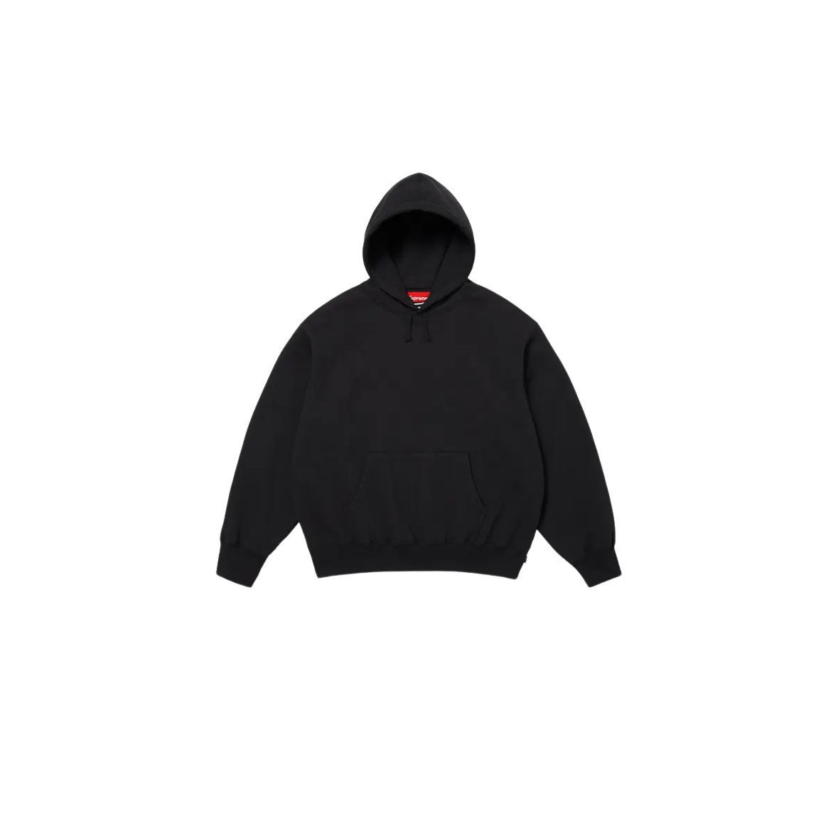 Bluza Supreme Satin Applique Hooded Sweatshirt Black