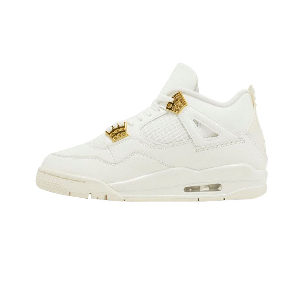 Air Jordan 4 Sail Metalic Gold
