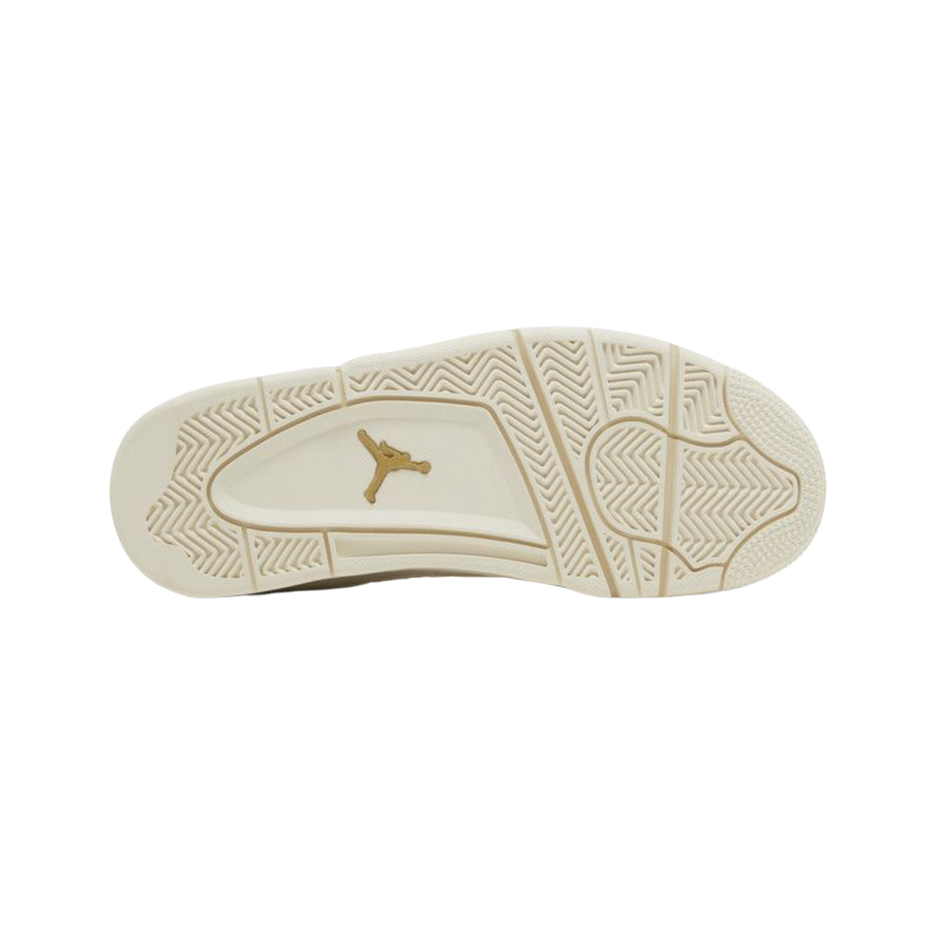Air Jordan 4 Sail Metalic Gold