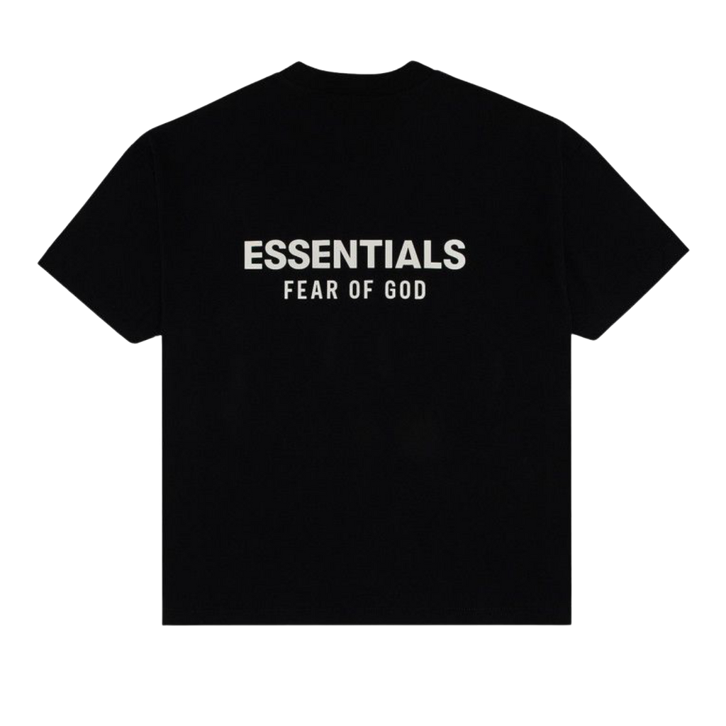 Koszulka Fear of God Essentials Classic Fit Jet Black