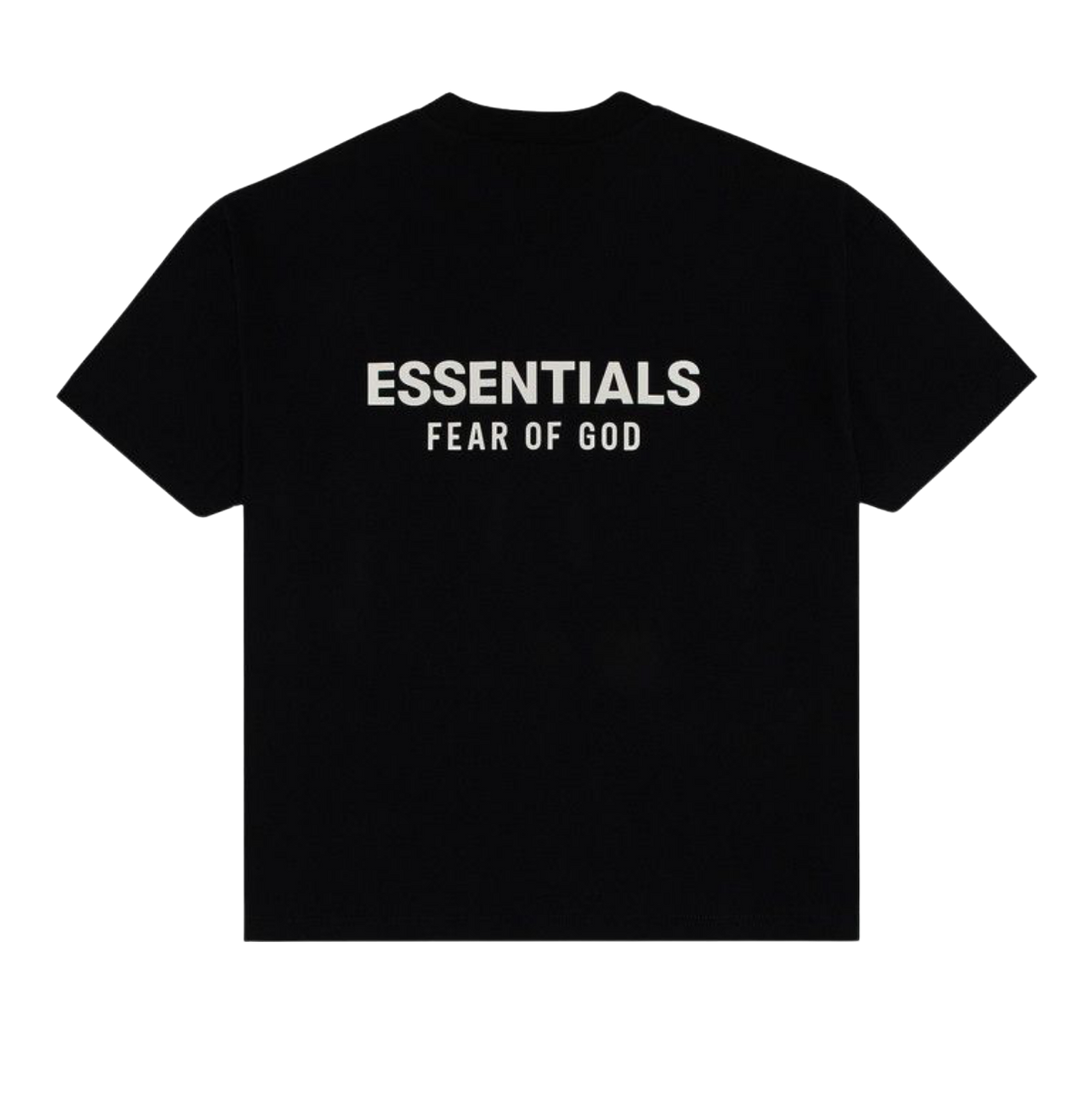Koszulka Fear of God Essentials Classic Fit Jet Black