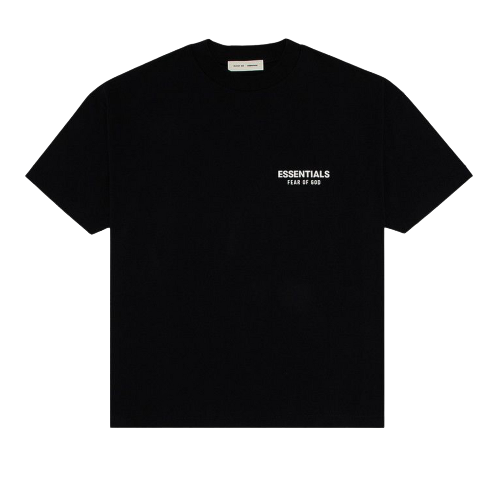 Koszulka Fear of God Essentials Classic Fit Jet Black