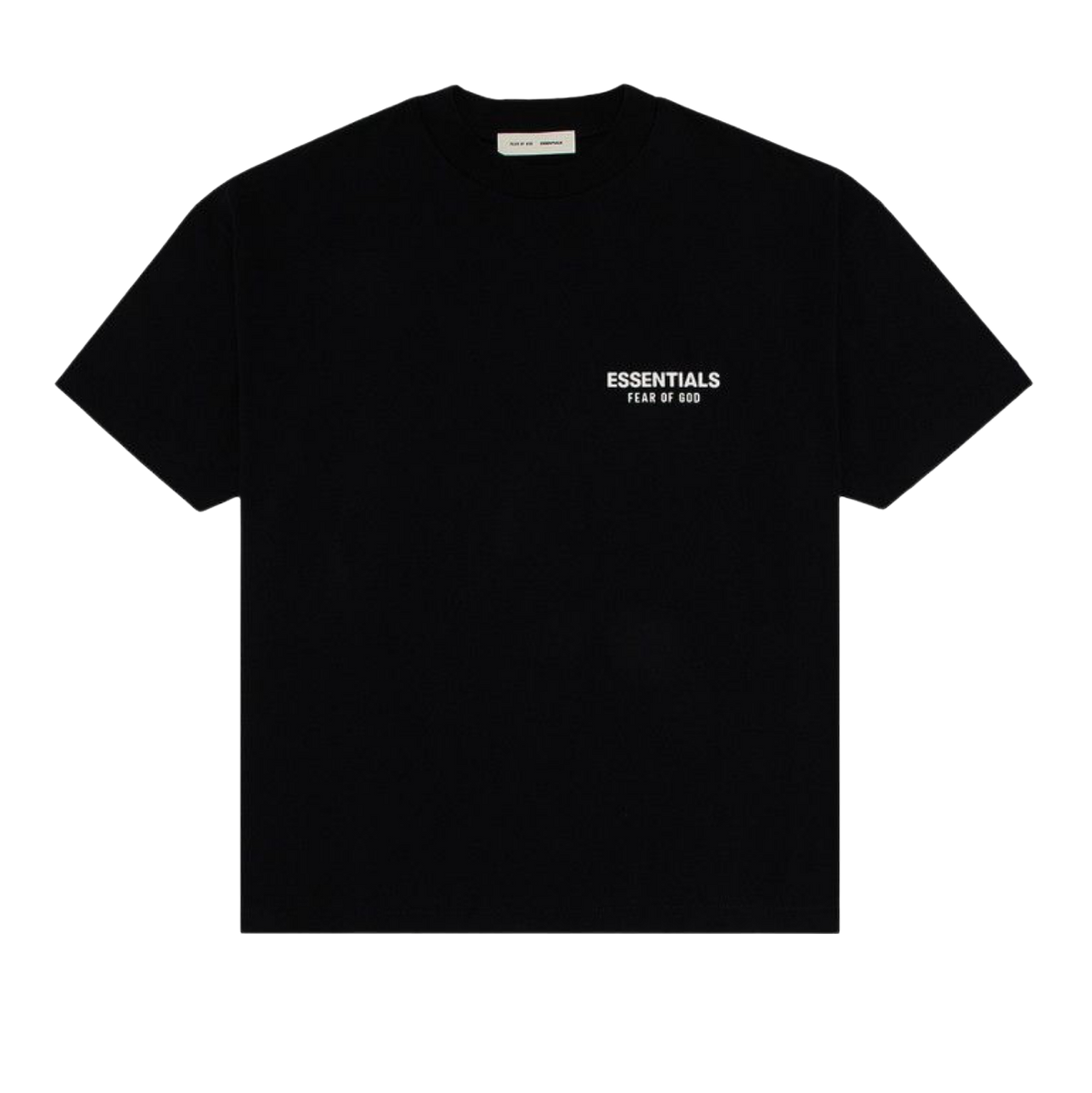 Koszulka Fear of God Essentials Classic Fit Jet Black